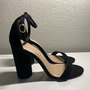 ALDO Block heeled sandal black Sz 8.5